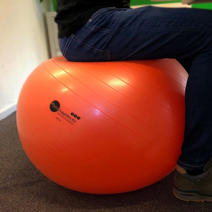 Ballon de fitness de 65 cm de diamètre pour entraînement avec instabilité
